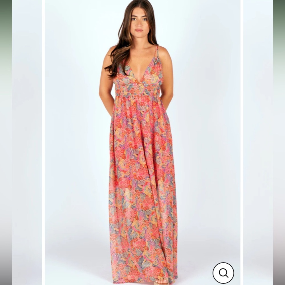 Meet Me In Santorini Ophelia Maxi Dress